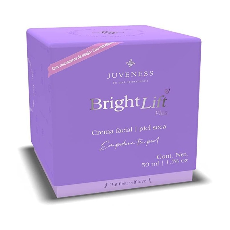 Crema Juveness Plus, Crema Bright Lift 50 ML, Nueva Imagen!