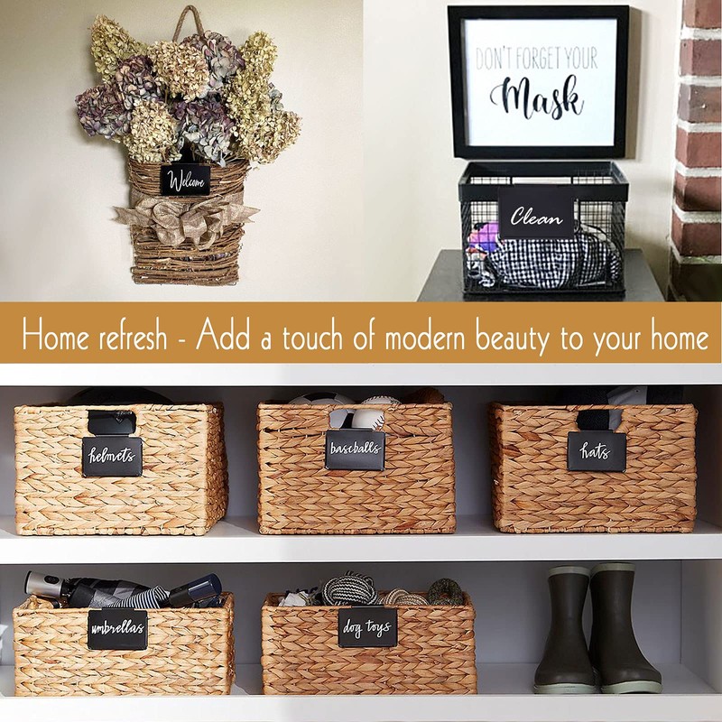 Basket Labels Clip on | Label Holders for Basket or