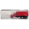 DCD Peterbilt 367 Red Roll-Off Dump Truck 1/87 (HO) Plastic