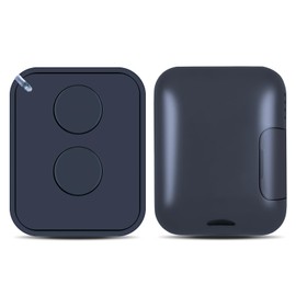 2 Button Transmitter Remote Control for Nice Era INTI, for Nice Flor-S, for Nice One (ON1, ON2, ON4, ON9), for Nice Era Flor (FLO1RE, FLO2RE, FLO4RE), for Nice Era One (ON1E, ON2E, ON4E, ON9E)