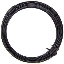 Efco 2 mm x 5 m 42 g Approximately Aluminium Anodised Wire, Black