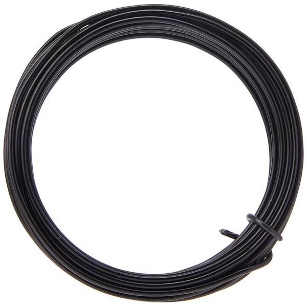 Efco 2 mm x 5 m 42 g Approximately Aluminium Anodised Wire, Black