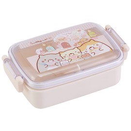Skater RBF3ANAG-A Bento Box, 15.9 fl oz (450 ml), Sumikko Gurashi, Okashi, For Kids, Antibacterial, Girls, Made in Japan