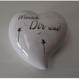 Casablanca Money Box Dandelion Heart Shape, Core