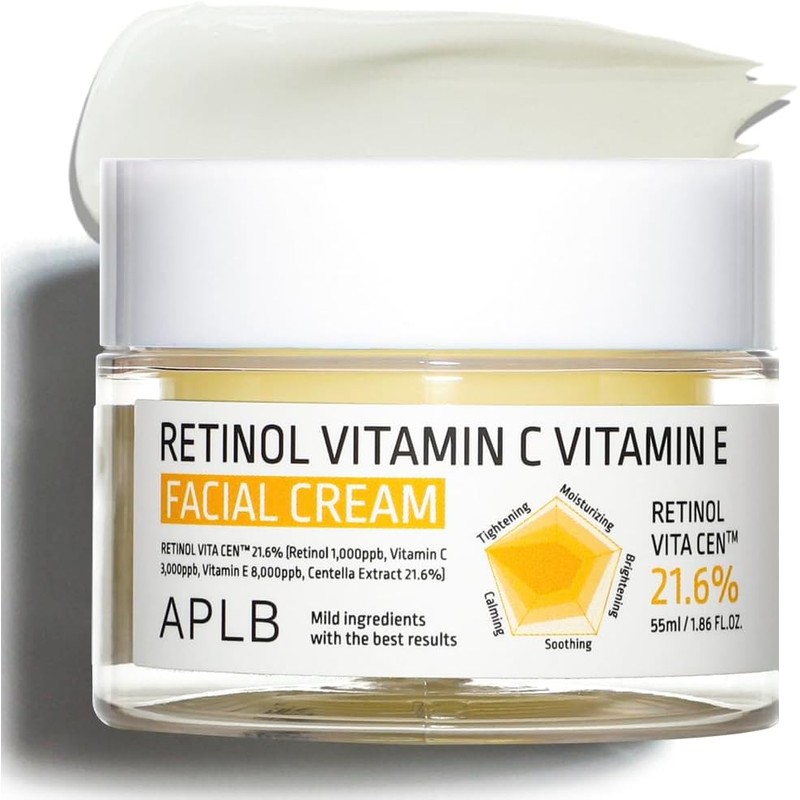 APLB Retinol Vitamin C Vitamin E Facial Cream