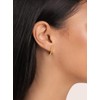 SINGULARU - Pirámide Earrings - Stainless Steel Earrings with 18