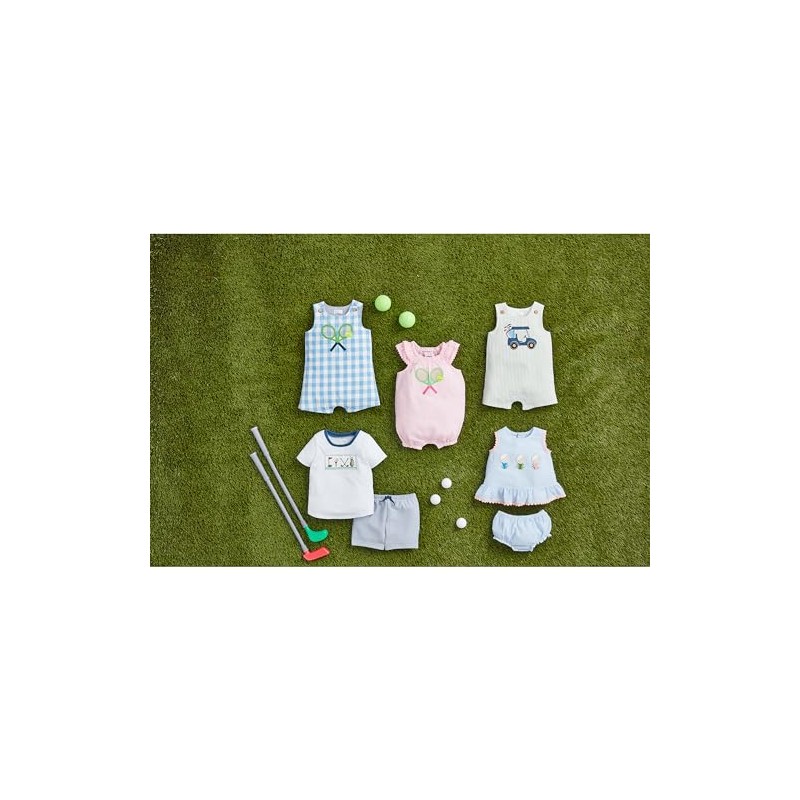 Mud Pie Baby Boy Golf Cart Jon Jon; 9-12 Months