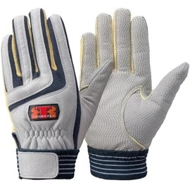 Kevlar Fiber & Faux Leather Gloves K-501 Navy 3L TONBOREX