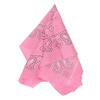 WKG Bandana, Paisley, Made in Japan, Cotton Handkerchief, Pink