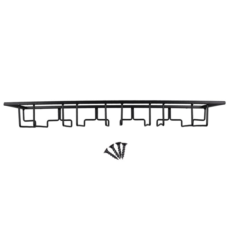 European Glass Holder Iron Hanging Wine Glass Rack Home Bar