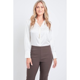 Royalty For Me Women's Pull-On Hollywood Bootcut Pant, Clove, L