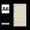 3 Packs A6 Monthly Plan Refill Paper, 240 Sheets 6