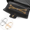 Artibetter 4pcs Adjustable Metal Buckles for Chain Strap Bag Shorten