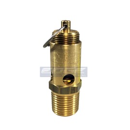 Conrader 220 PSI SAFETY RELIEF POP OFF VALVE FOR AIR COMPRESSOR TANK RELEASE, 1/2" NPT