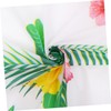 LABRIMP Decorative Tropical Leaf Tablecloth and Oil Resistant for Parties