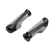 MotorToGo 7/8" Gray Handlebar Gel Hand Grips with Black End