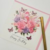 Old English Co. Traditional Birthday Card for Her - Pink