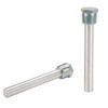 2-Piece Anode Rod, Robust, Reliable, 1/2" NPT Thread, Blue Zinc