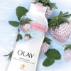 Olay Fresh Outlast Cooling White Strawberry & Mint Body Wash,