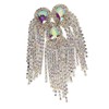 Rhinestone Tassel Shoulder Epaulet Decorative Shoulder Board Badge DIY Exquisite