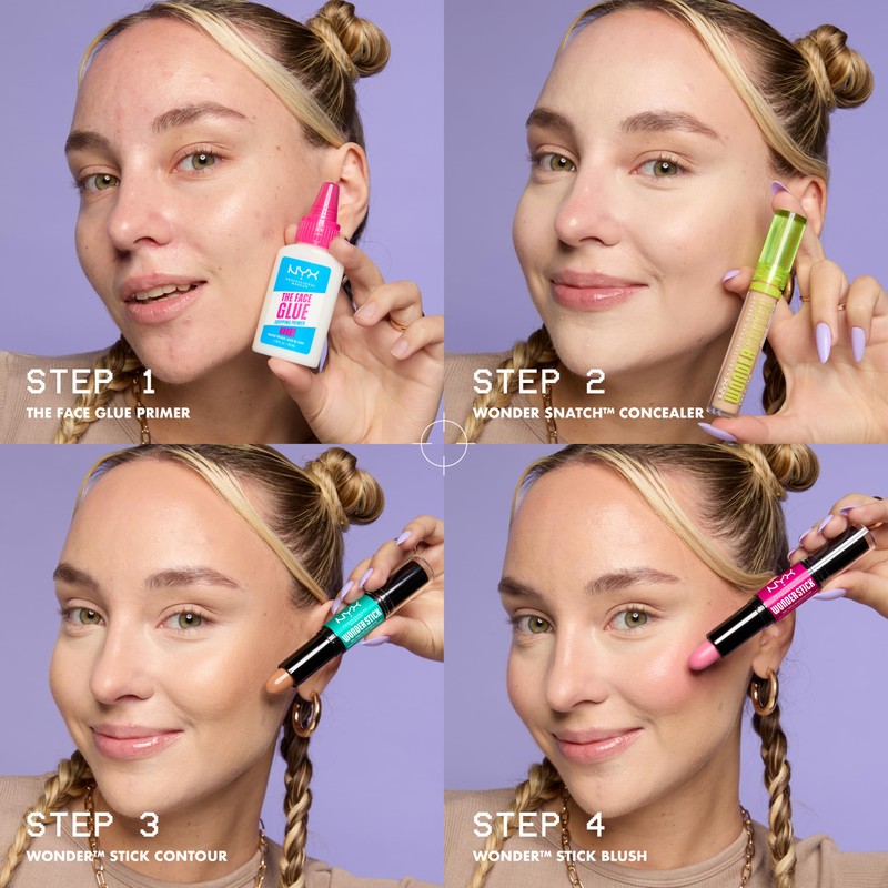 NYX Professional Makeup Wonder Snatch 4 in 1 Concealer, Liquid