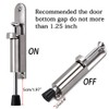 Sumnacon Kickdown Door Stops, Stainless Steel Easy Step Door Stopper,