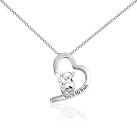 TGBJE The Koala Bear Necklace Koala Spirit Animal Inspirational Gift for Women Daughter Koala Charm Jewelry (Koala nl)