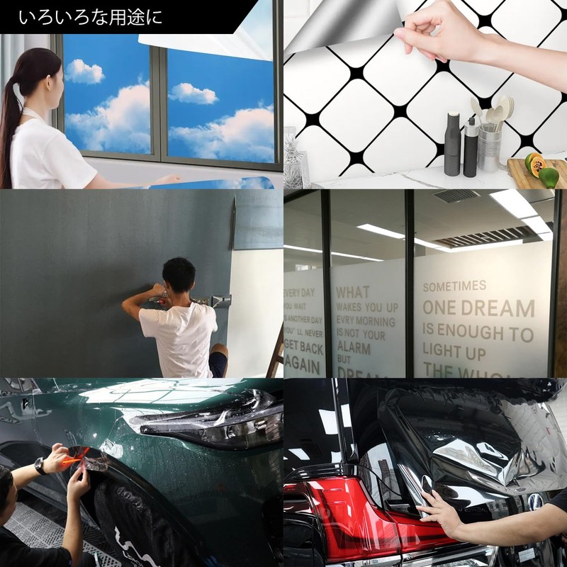 7 Piece Application Aid Tool Car Wrapping Film Installation Tool