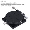 Manual Rotating Linear Stage Sliding Table Rough Tuning 360° with