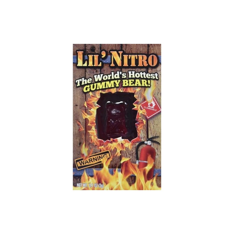 2 Set - Lil' Nitro: The World's Hottest Gummy Bear,