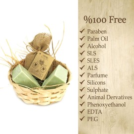 Organic Natural Traditional Handmade Antique Soap of the Strict Vegetarian, No Chemicals, Pure Natural Soap