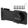 M METERXITY 1 Pack Password Rotary Hasp Lock, Cabinets Security