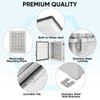 TICONN Waterproof Electrical Junction Box IP67 ABS Plastic Enclosure with