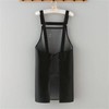 Waterproof Apron,Leather Apron For Men,Work Aprons With One Big Pocket