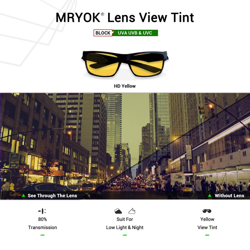 Mryok Replacement Lenses for Bose Tenor - Options Non Polarized