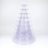 10 Tier Round Macaron Tower Macaron Stand to Hold 230