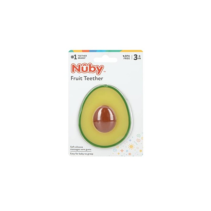 Nuby Mordedera de Frutas - Aguacate