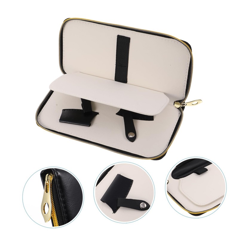 Baluue Professional Barber Scissor Bag Stylist Traveling Case Salon Scissor