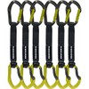 DMM Alpha Sport Quickdraw - Titanium/Lime 25cm - 6 Pack