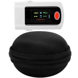 Fingertip Pulse Oximeter Blood Oxygen Saturation Monitor Portable Pulse OximeterOrange