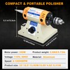 Angelbecke Jewelry Polisher, Adjustable Speed Polishing Machine, Multi-Function Bench Lathe