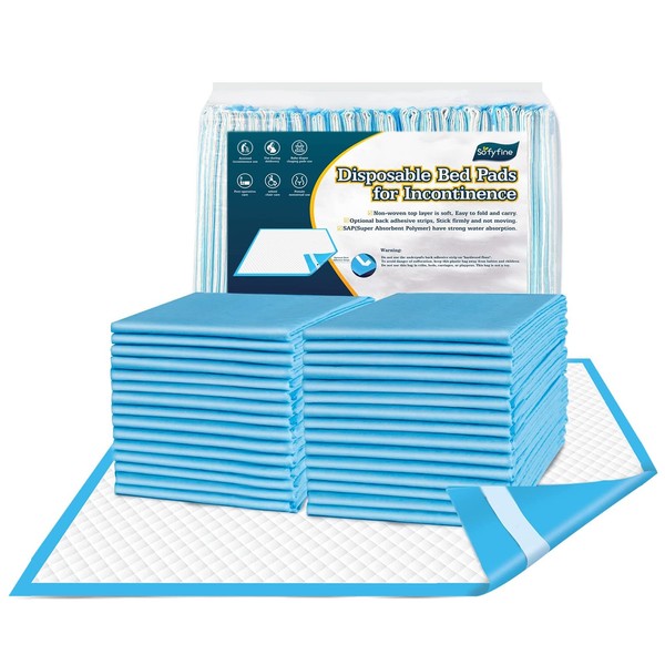 SOFYFINE Disposable Bed Pads 30 x 36 in (50 Count),