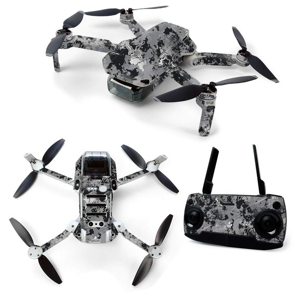 MightySkins Skin for DJI Mavic Mini Portable Drone Quadcopter - Viper Urban | Protective, Durable, and Unique Vinyl Decal wrap cover | Easy To Apply, Remove, and Change Styles | Made in the USA (DJMAVMIN-Viper Urban)