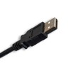 Cablelera USB AM/AF with 6' Panel Mount (ZCCCDNMF-06)
