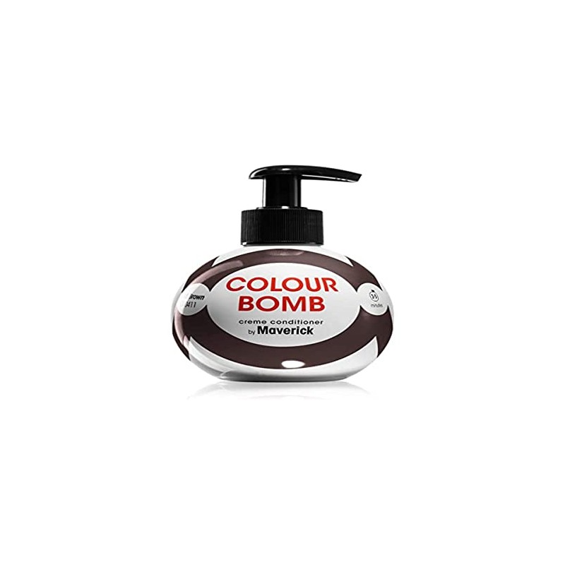 COLOUR BOMB SEMI-PERMANENT HAIR COLOUR CONDITIONER Cold Brown 250ml