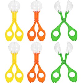 Alipis 6pcs Catcher Handy Multifunctional Scoopers Scissor Tongs for Kids Nature Exploration Toy (Random Color)