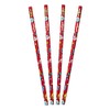Smiggle Pencils x 4 Pack Scented HB Wooden With Eraser