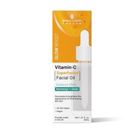 Skin Academy London | Glow Boost | Superfusion Facial Oil | Illuminates + Brightens | 30ml