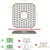 JOOKKI Sink Protectors for Kitchen Sink12.25"X11.5"Center Sink Mat 2pcs