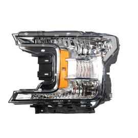 Nixon Offroad Headlights Assembly for Ford F-150 2018-2020(Not for LED/Raptor) Halogen Headlamp Replacement, Clear Lens, 1 Pc Right Side